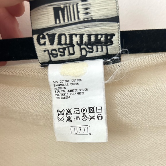 Vintage Jean Paul Gauilter mesh corset style top - Picture 3 of 6